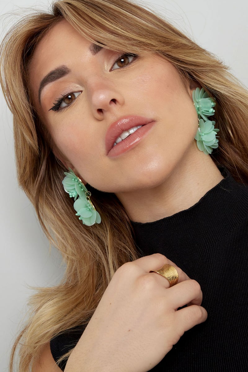 Oorbellen rose spirit - lichtroze