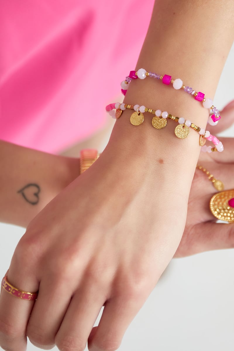 armband twisted love - groen 