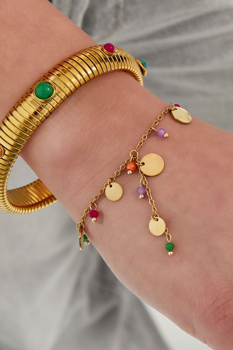 kleurrijke summer armband