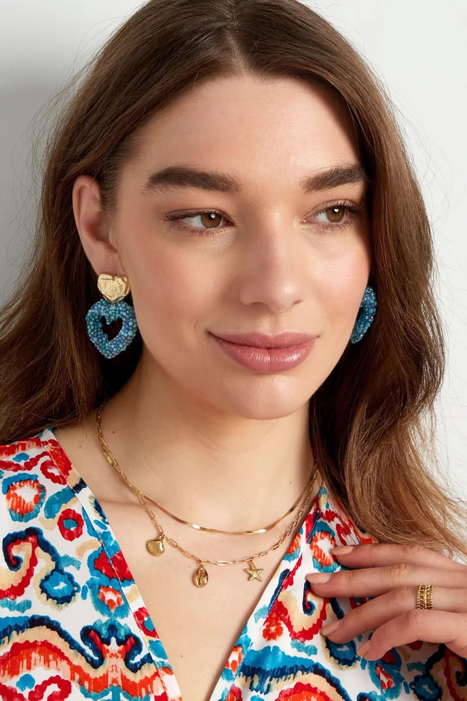 Oorbellen way to my heart - rood