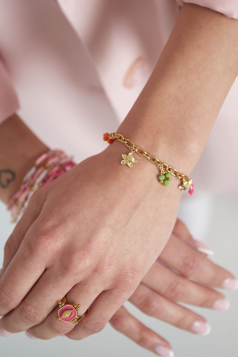 bedelarmband happy place