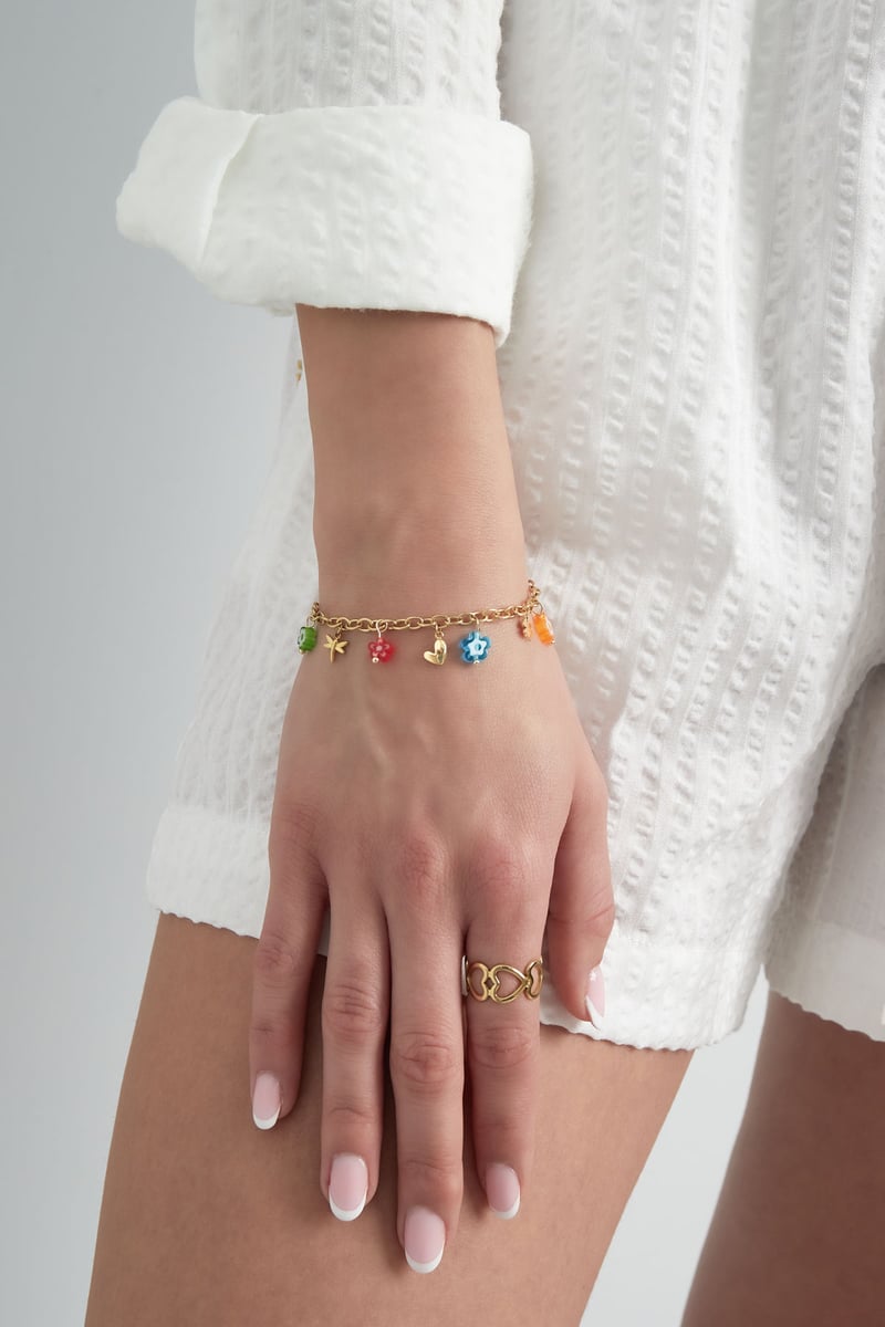 armband festive florals