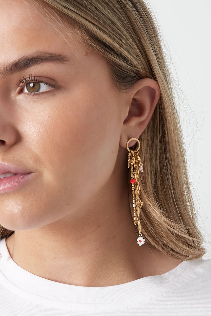 oorbellen mistic muse - roze