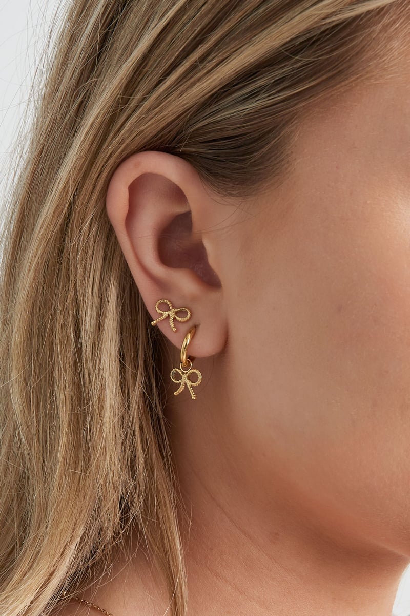 oorbellen bow basic