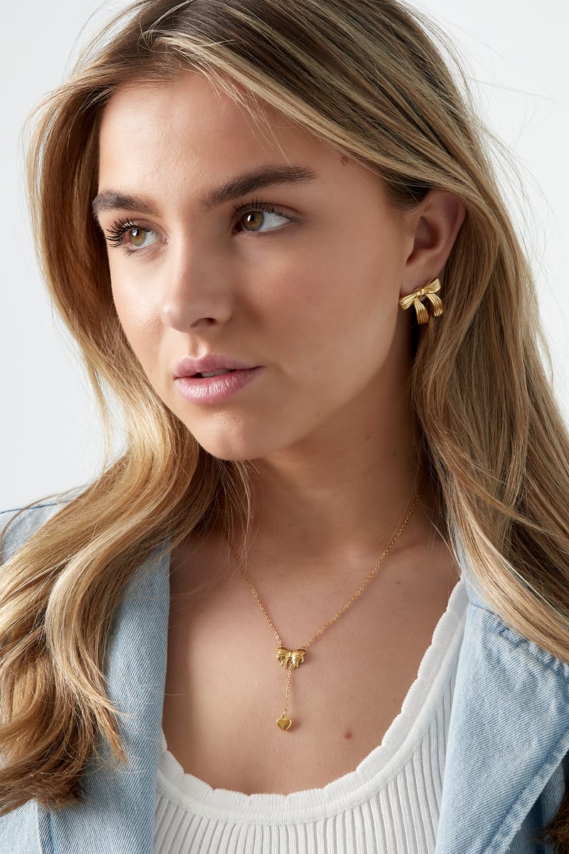 oorbellen lovely bow