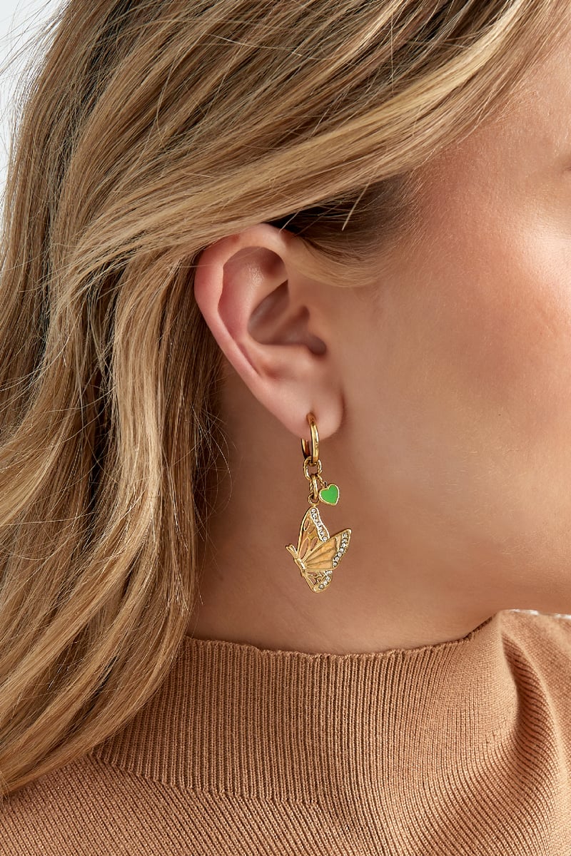 oorbellen vlinder visioen