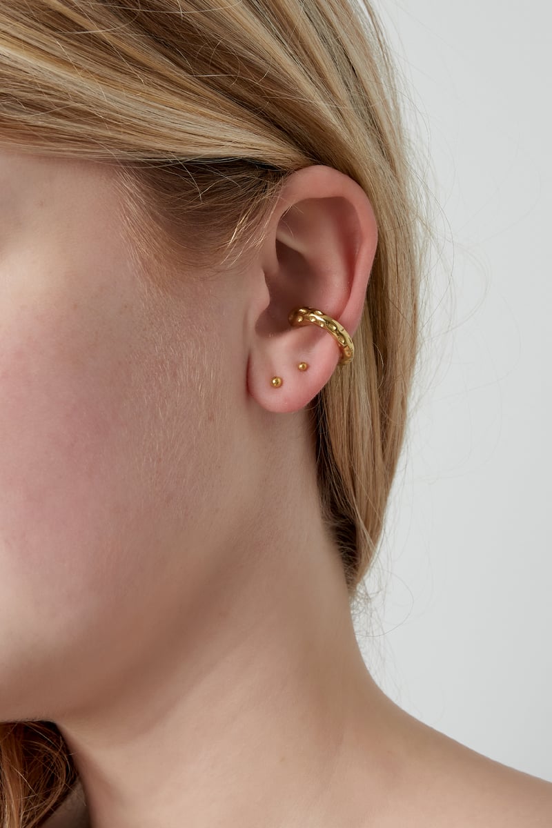ear cuff met structuur