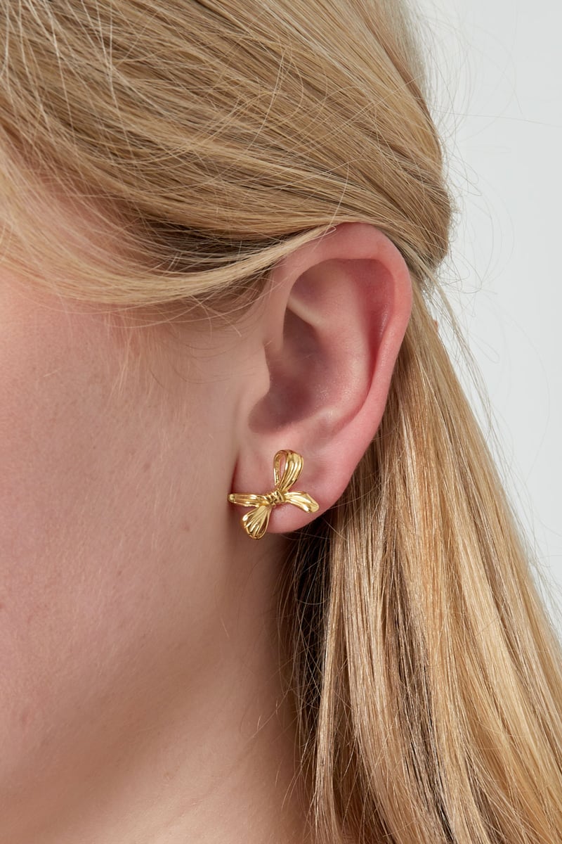 upside down strik oorbellen