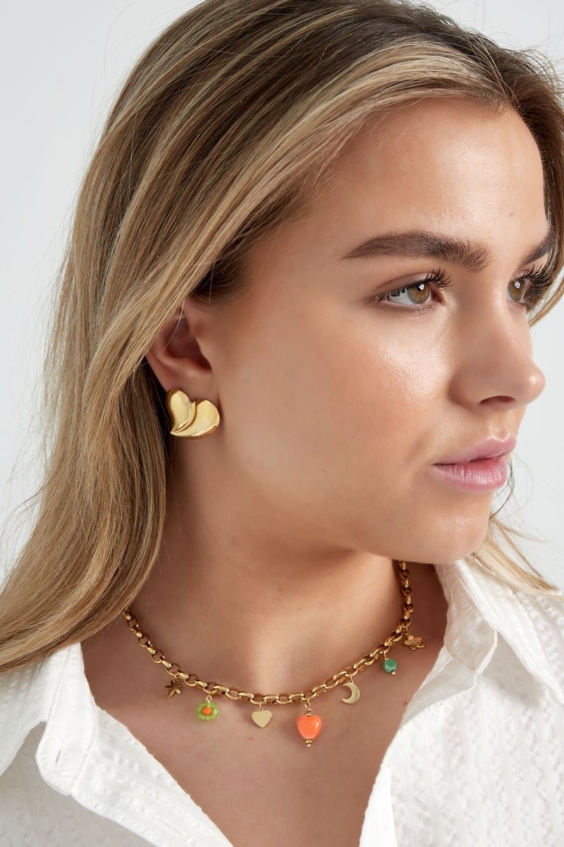 oorbellen chrome heart