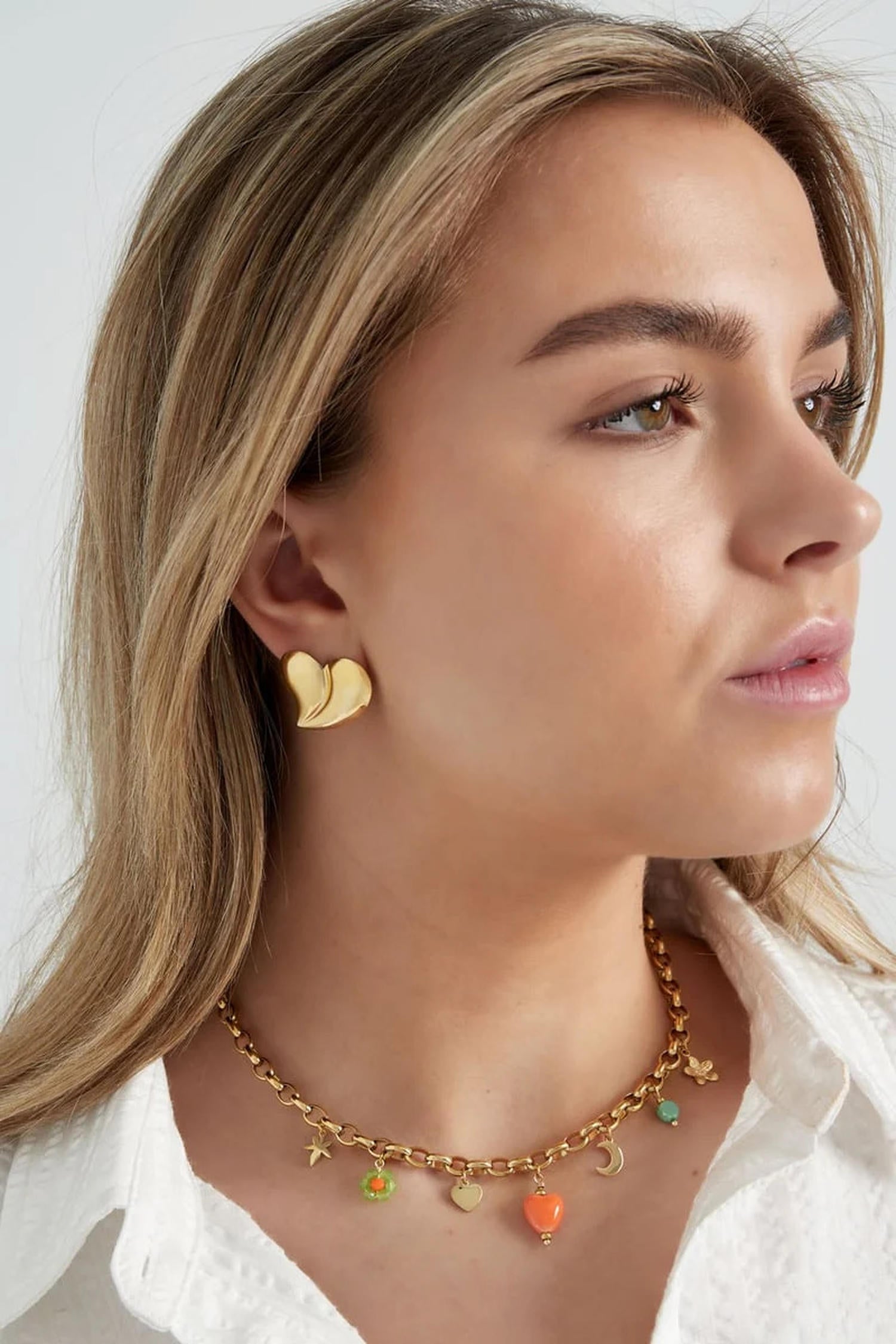 oorbellen chrome heart