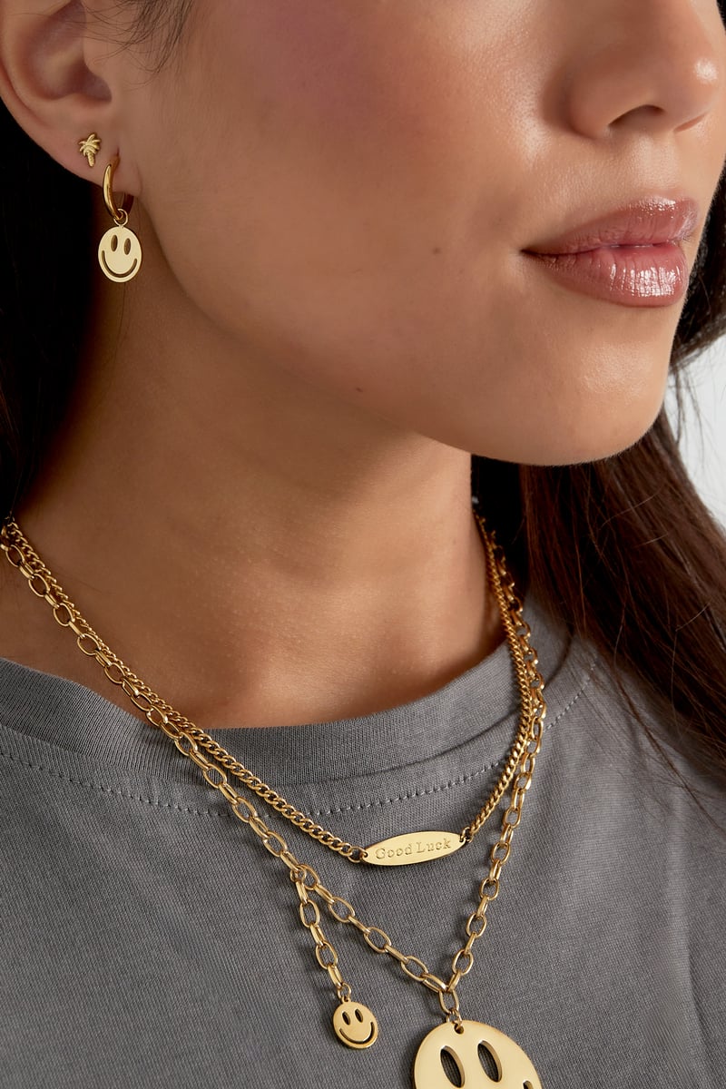 oorbellen smiley lover