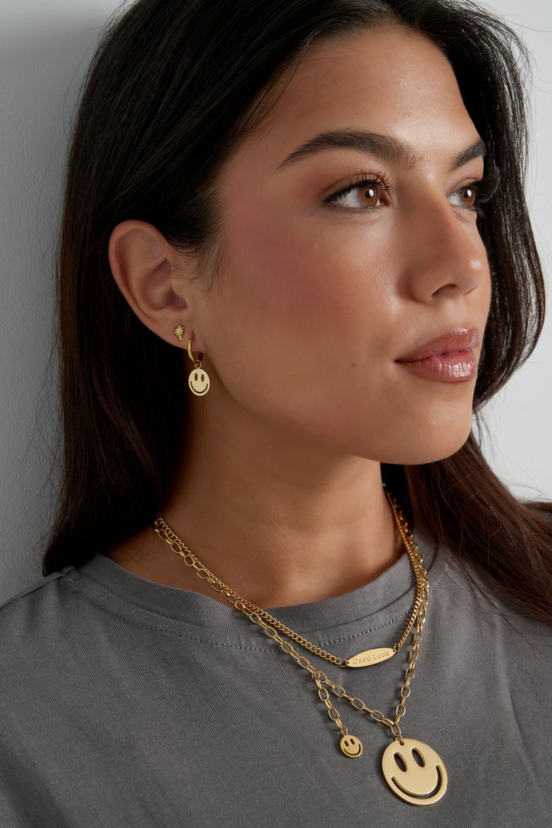 oorbellen smiley lover