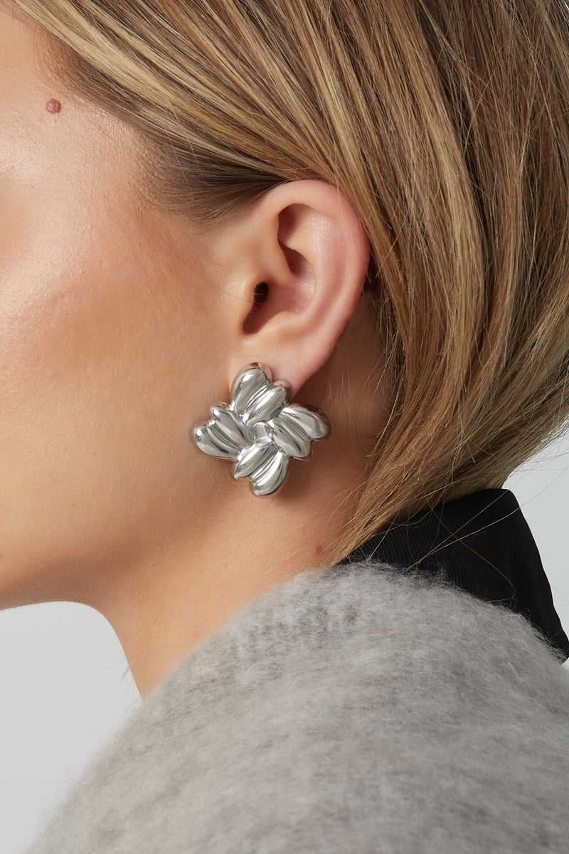 oorbellen viral print