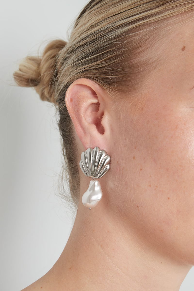 Stijlvolle roestvrijstalen oorbellen