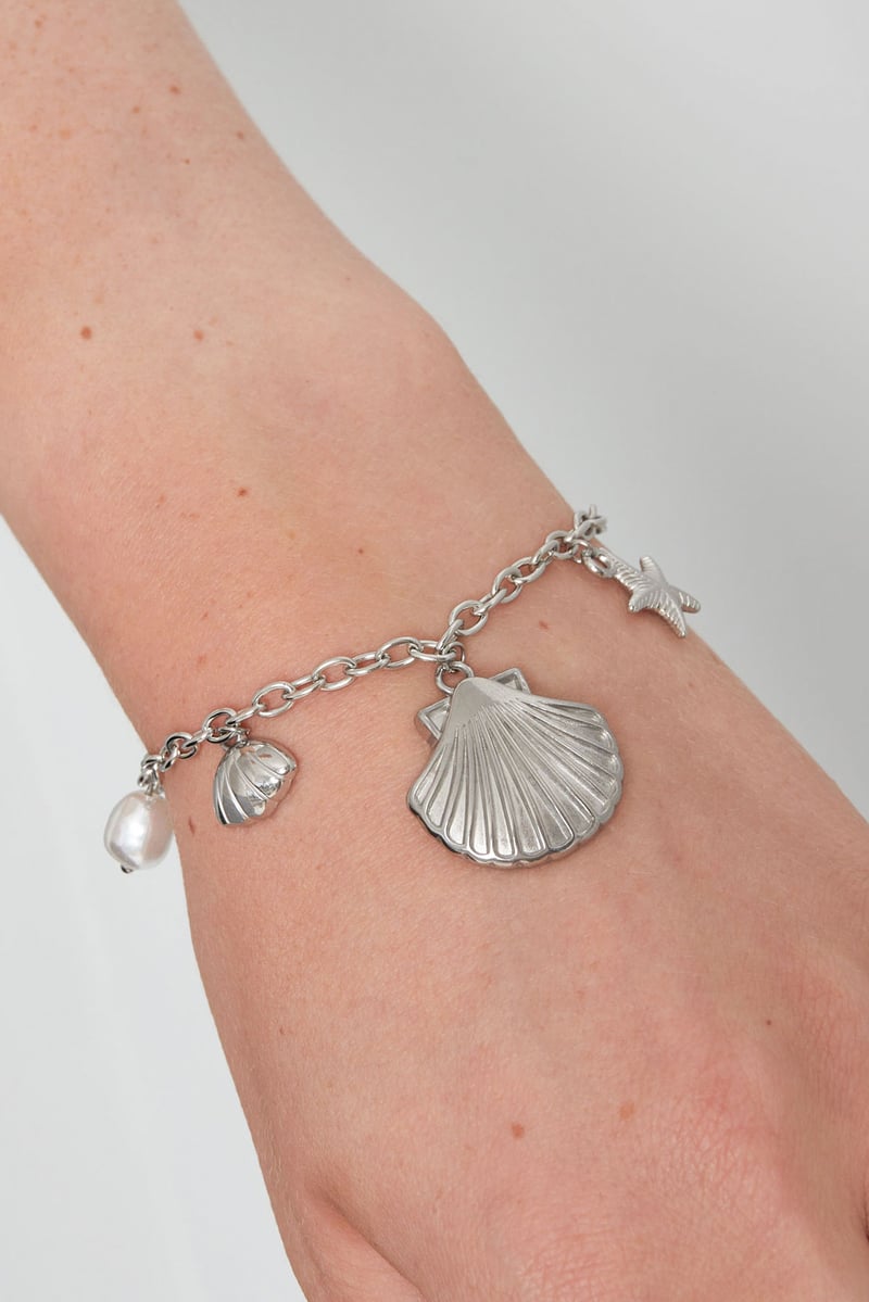 schakelarmband seashell