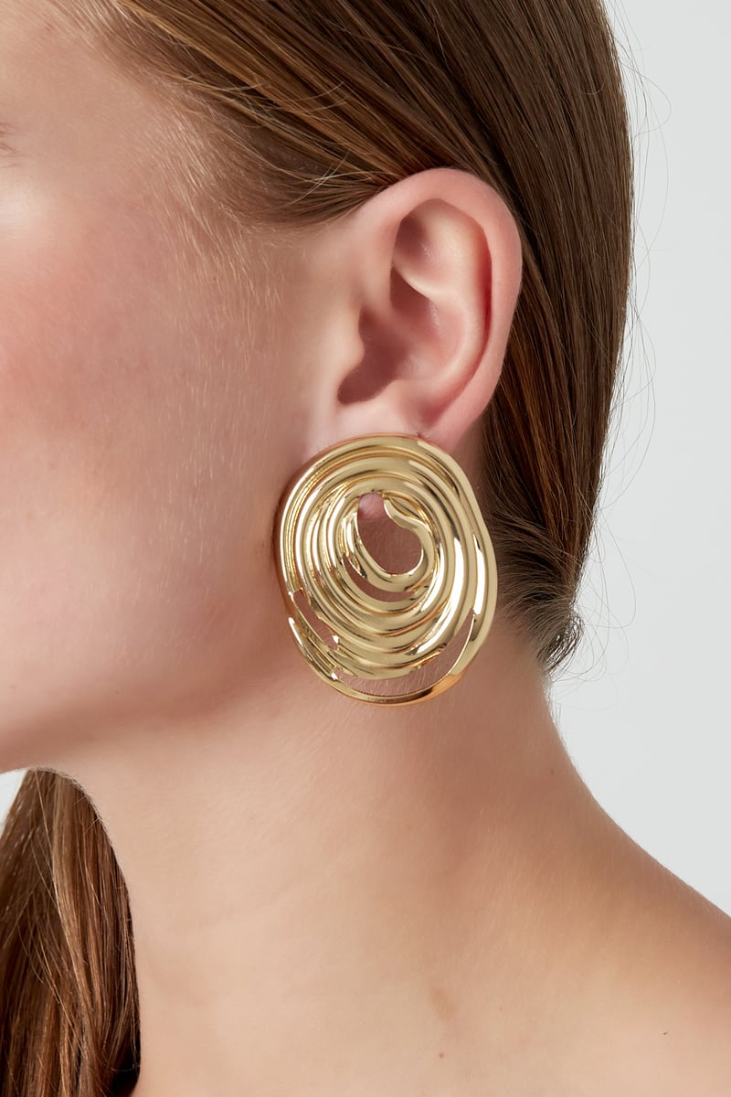 timeless loop oorbellen