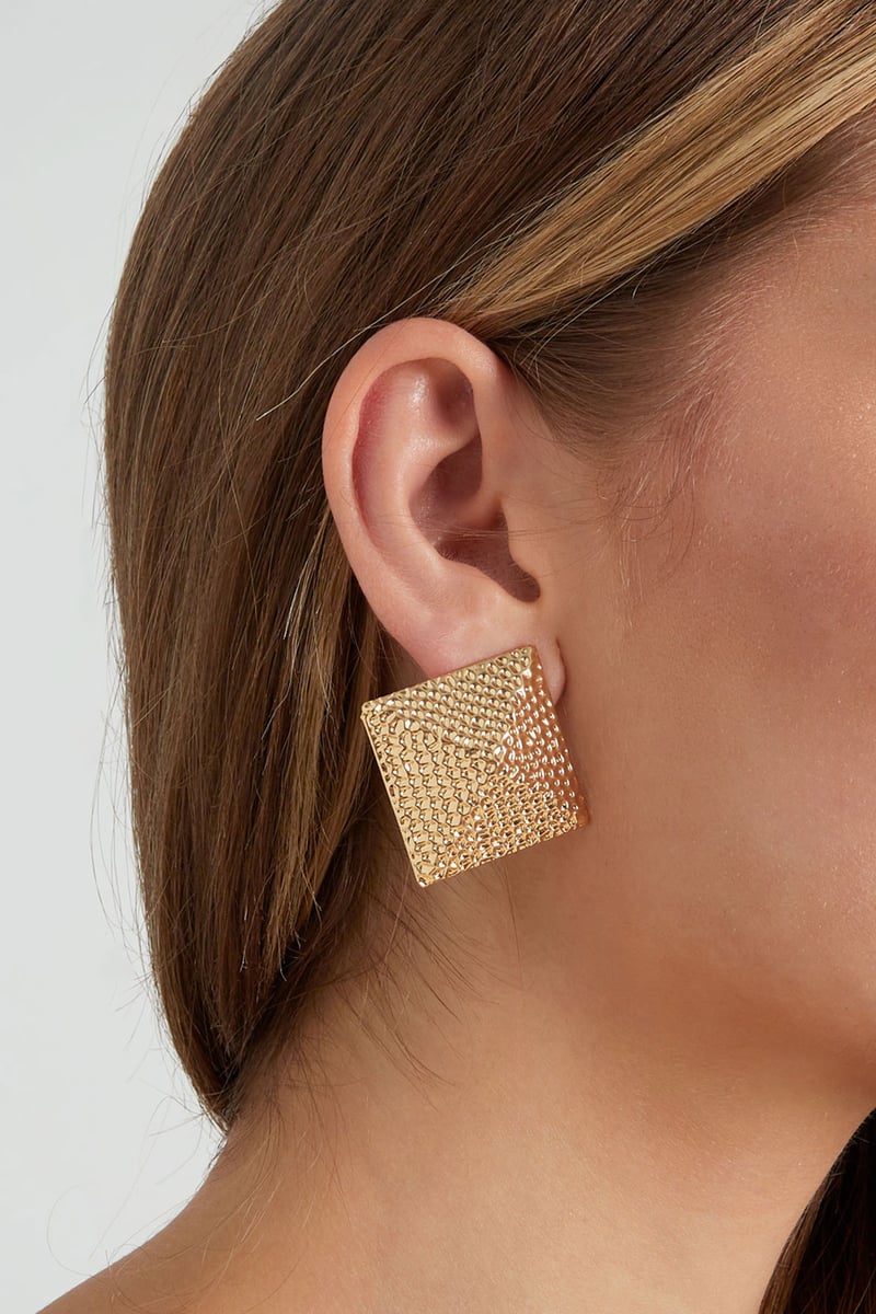 oorbellen pure pyramid