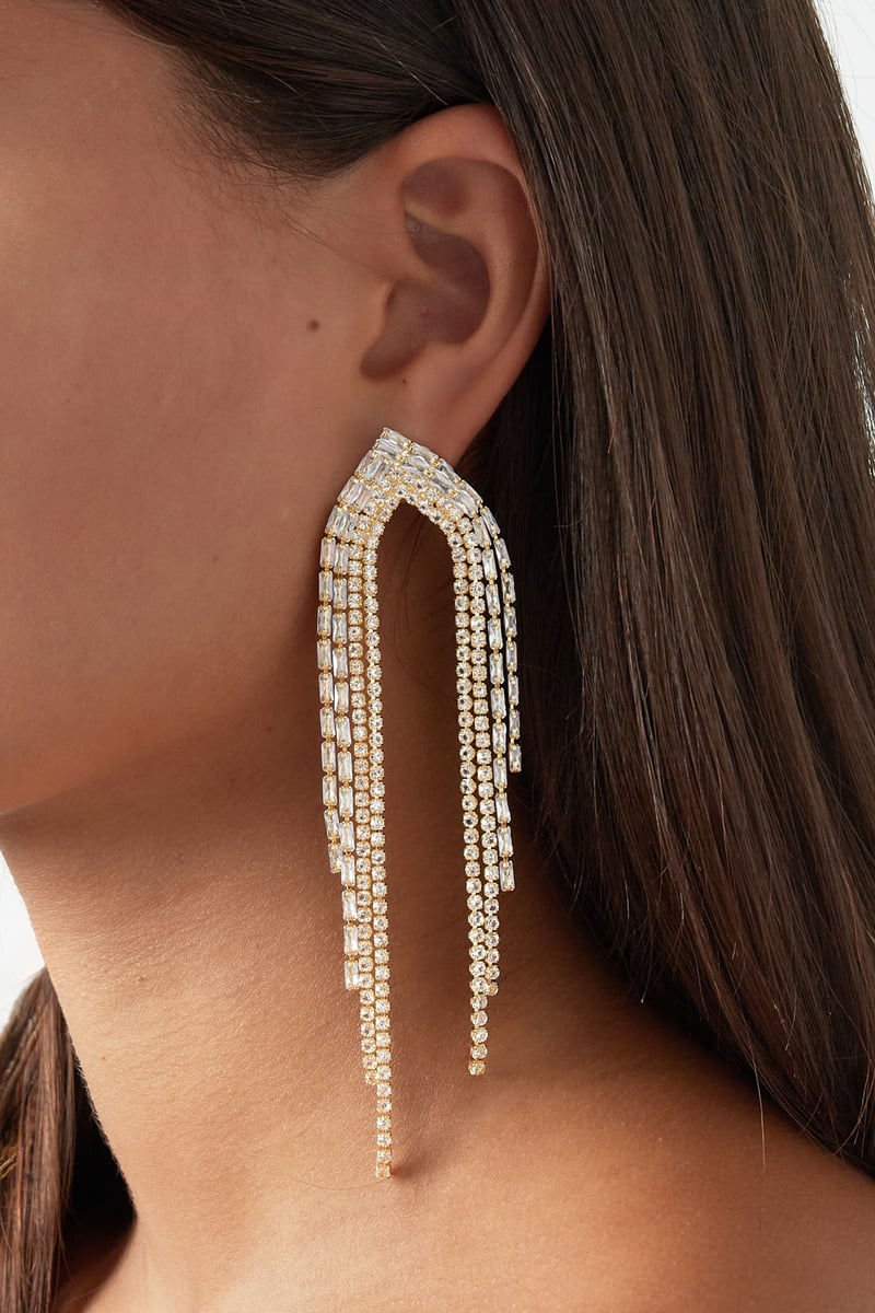 radiant romance oorbellen