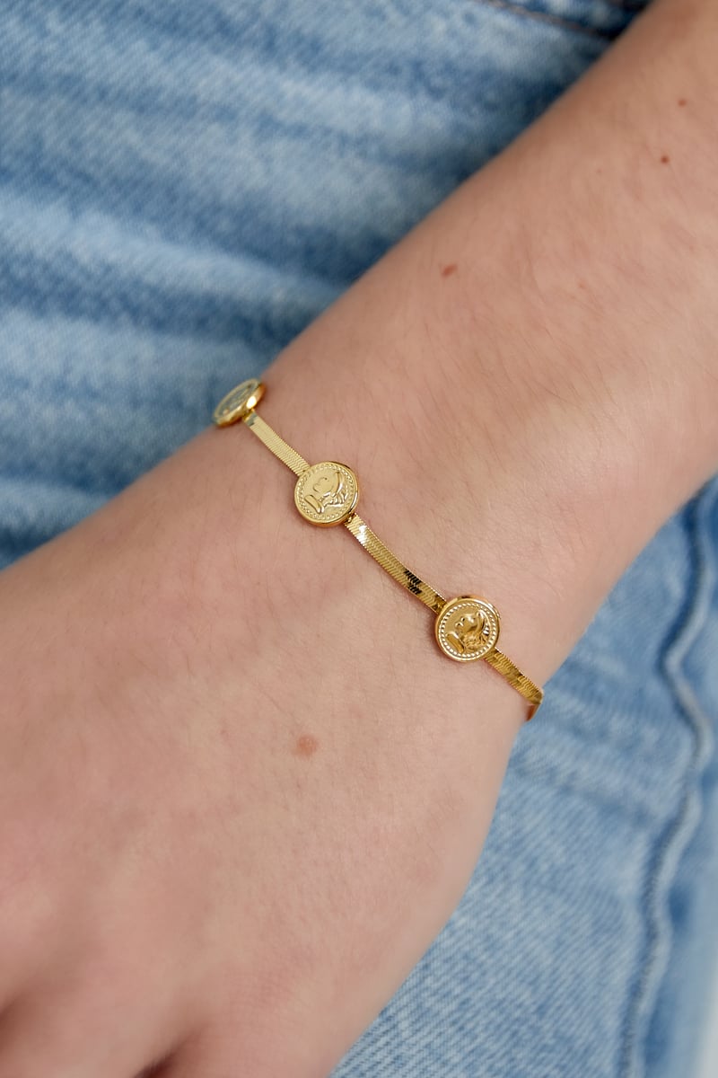 lucky coins armband