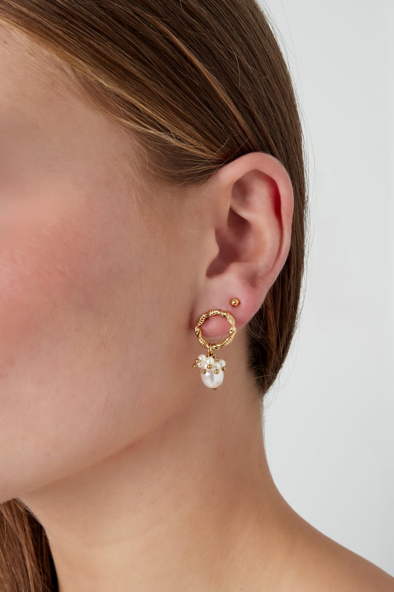 lovely little pearls oorbellen