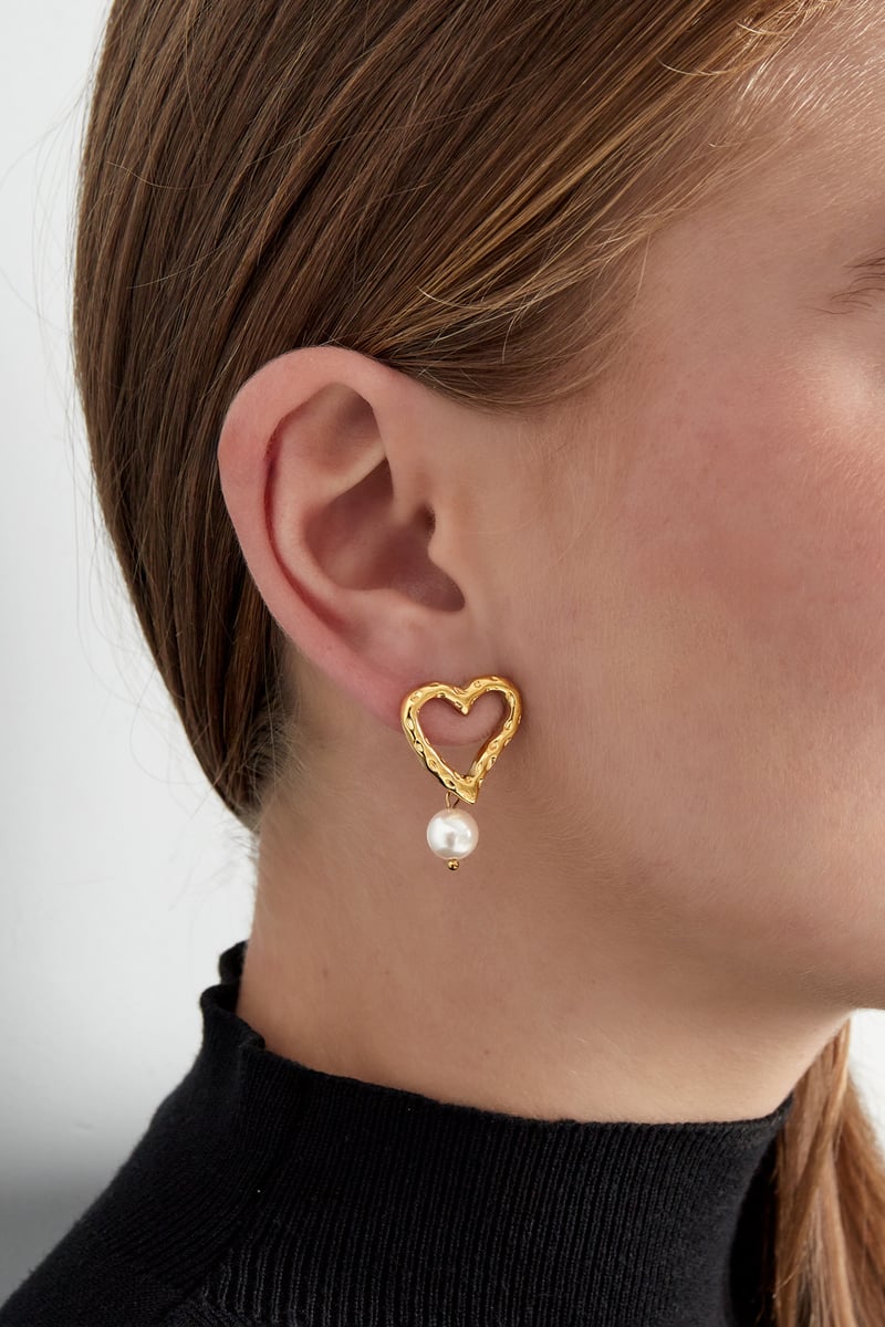 sweetheart pearls oorbellen