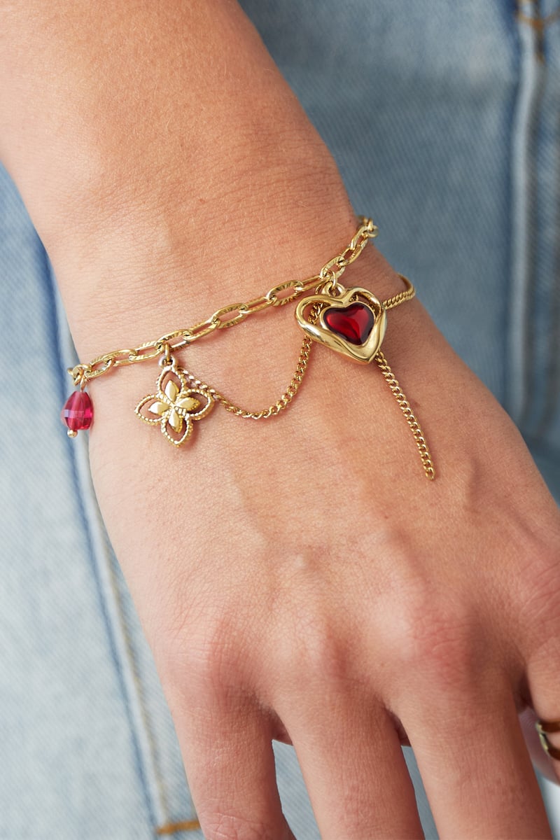 bedelarmband pulse of love