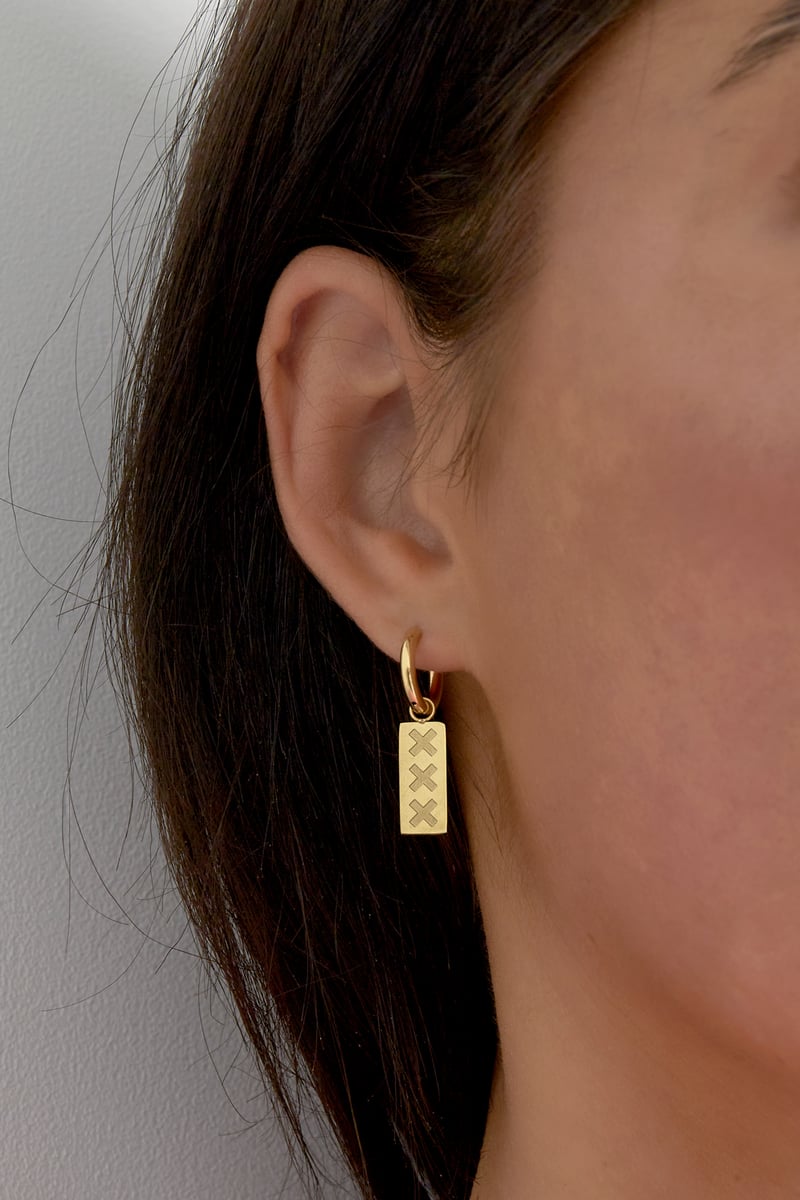 amsterdam x oorbellen