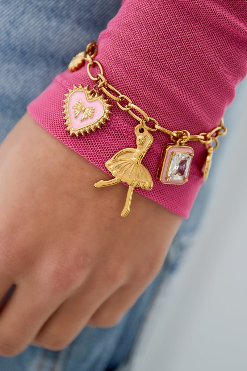 bedelarmband colorful dancer