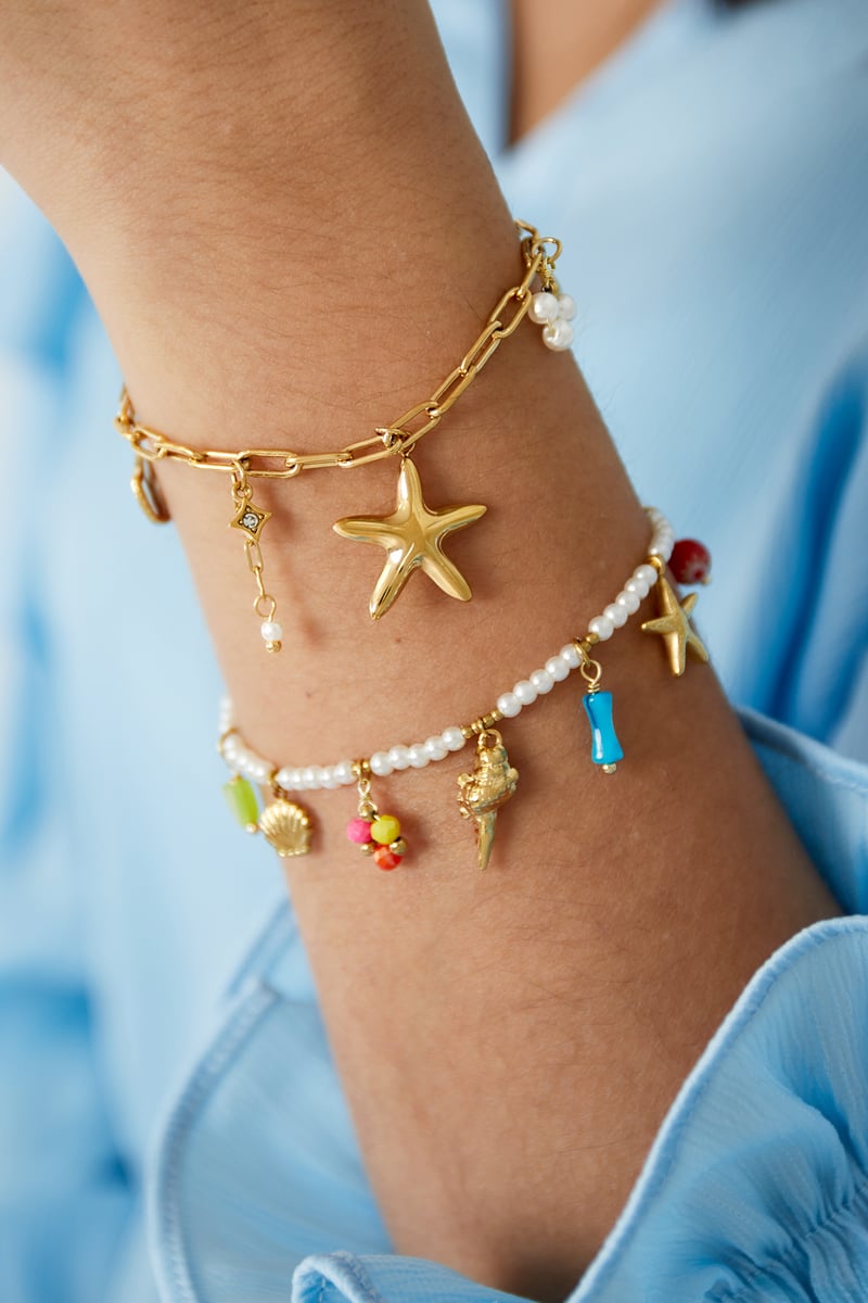 Beachy Vibe Bracelet - Gold kleur