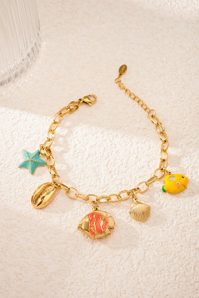 Vissen in de zee armband