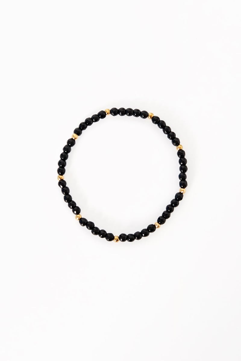 Middernacht bedelarmband