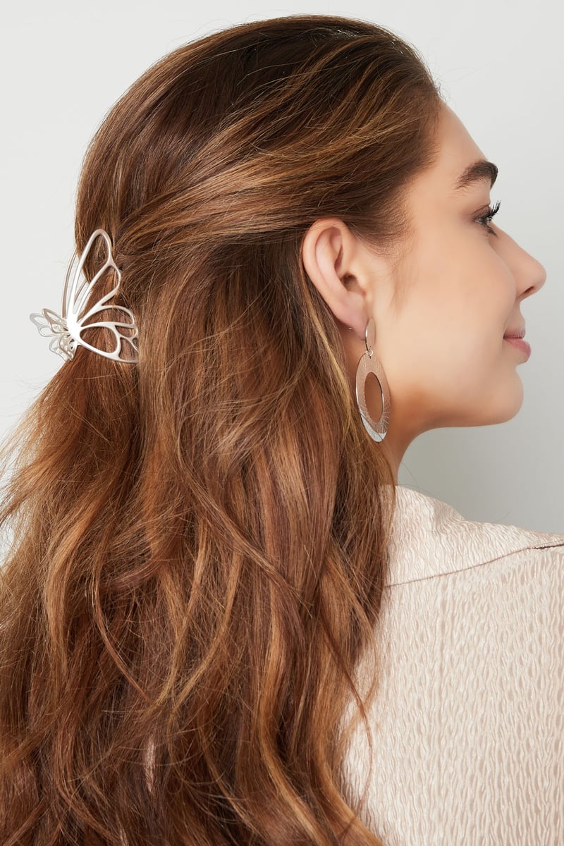 Haarklem vlinder Goud kleur Metaal