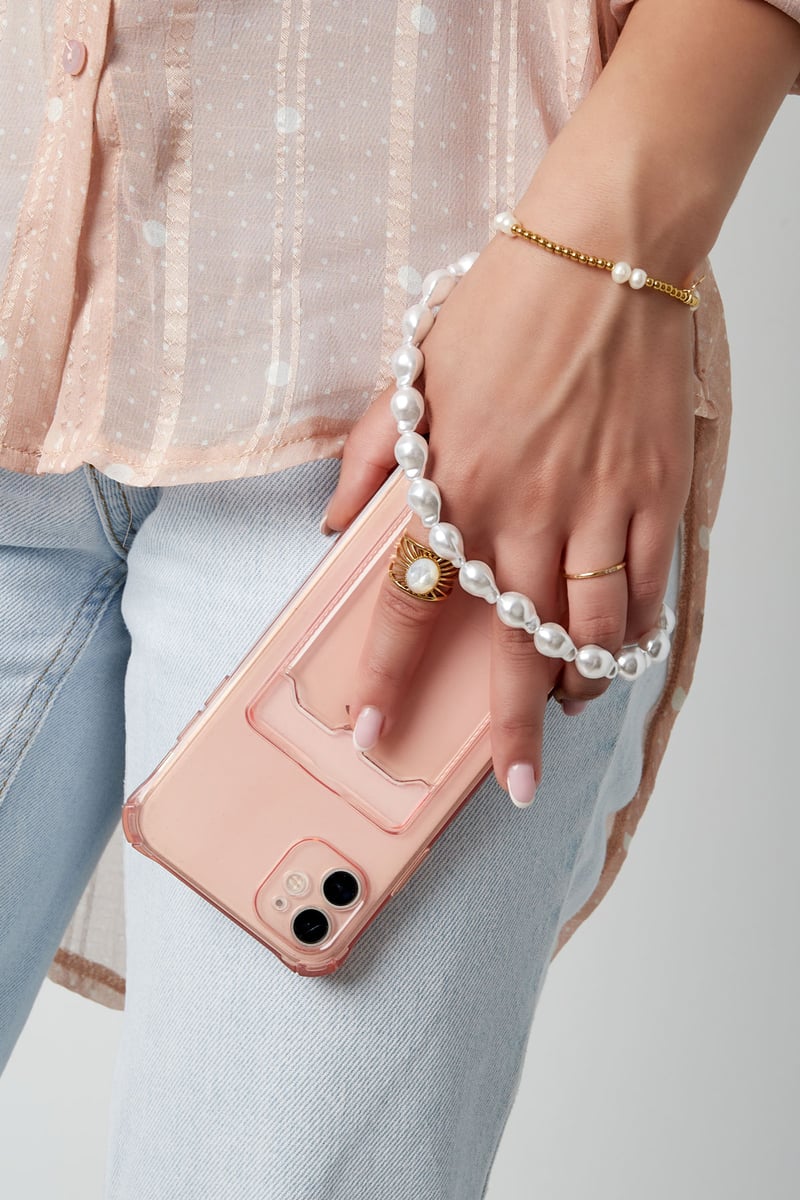 Telefoonkoord parels