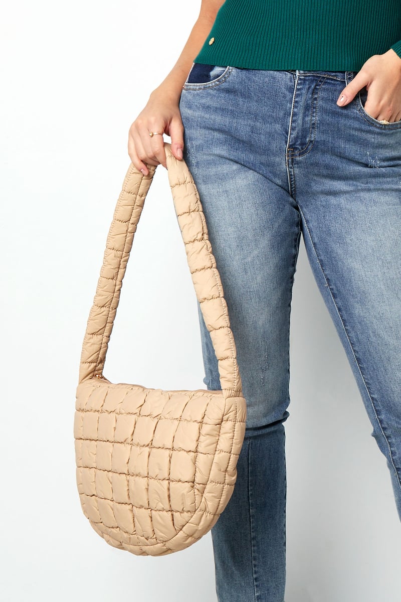 Pancake city tas - beige