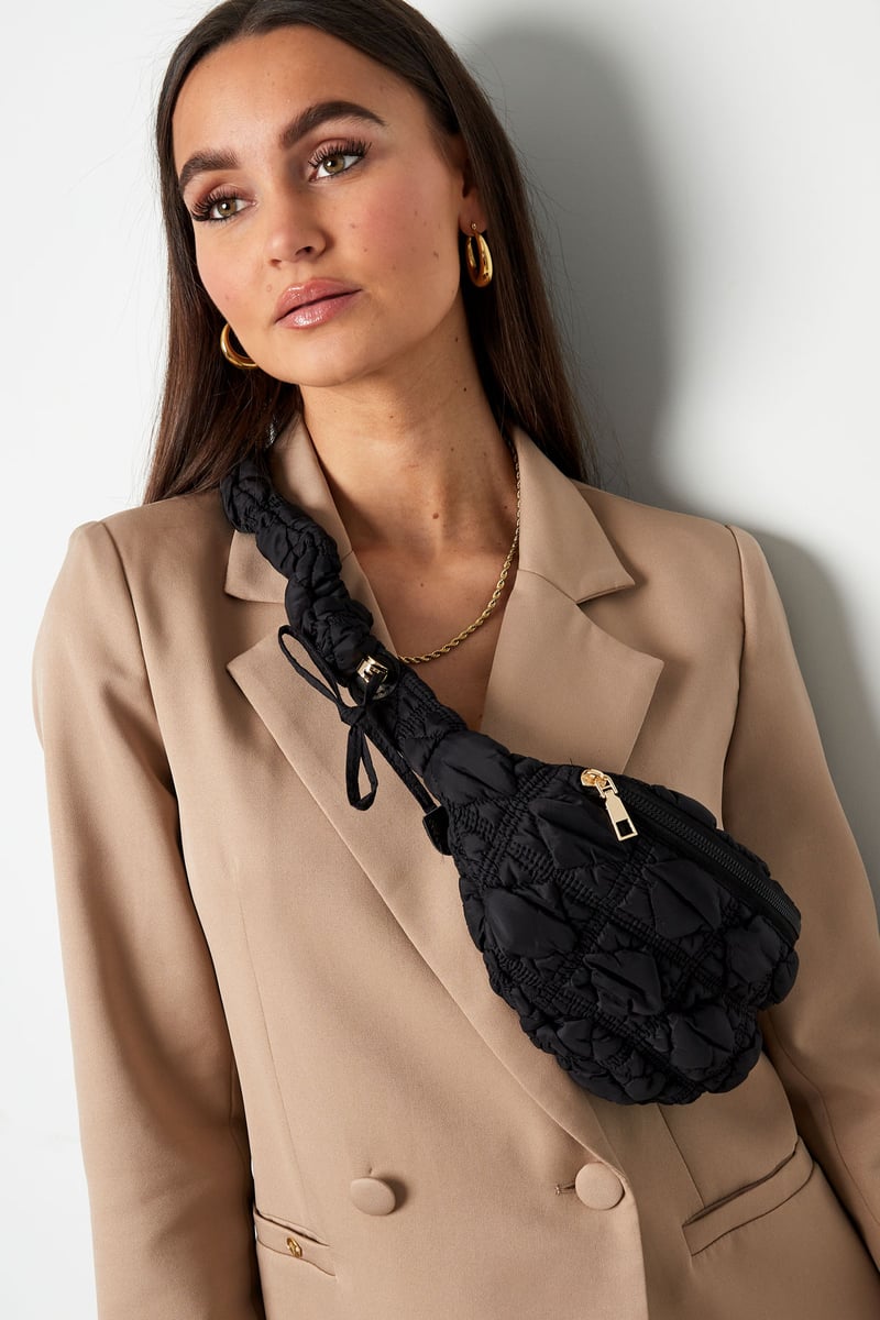 Tas bomber look - wit