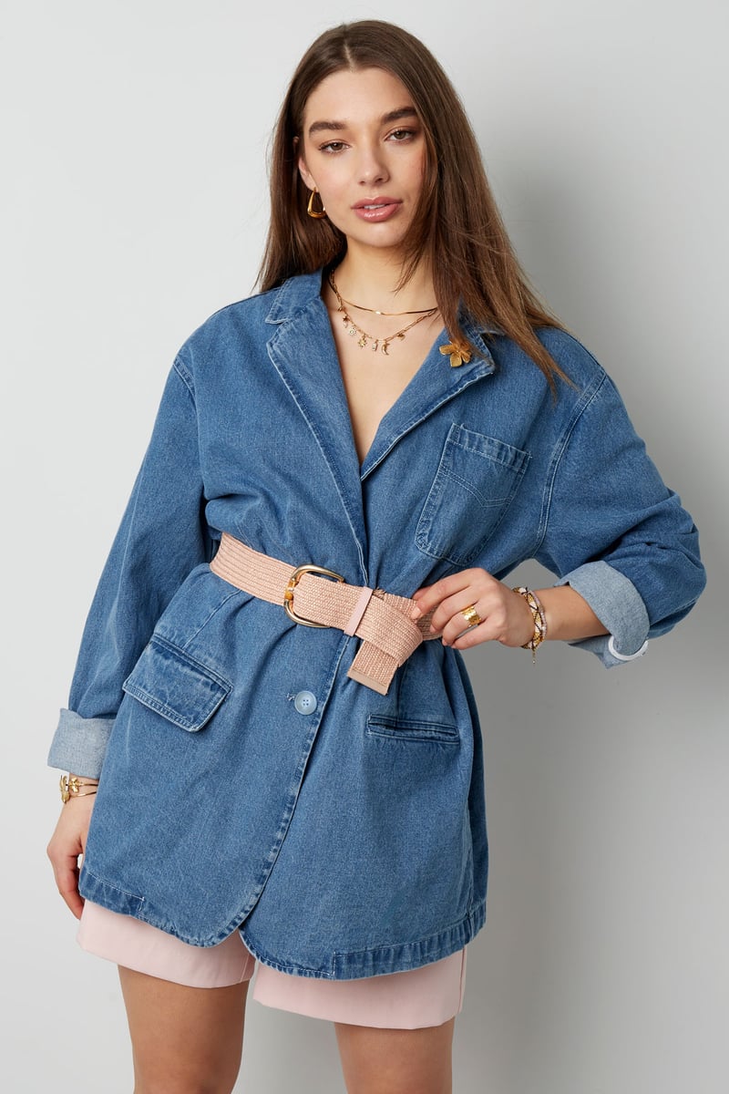 Klassieke riem - roze