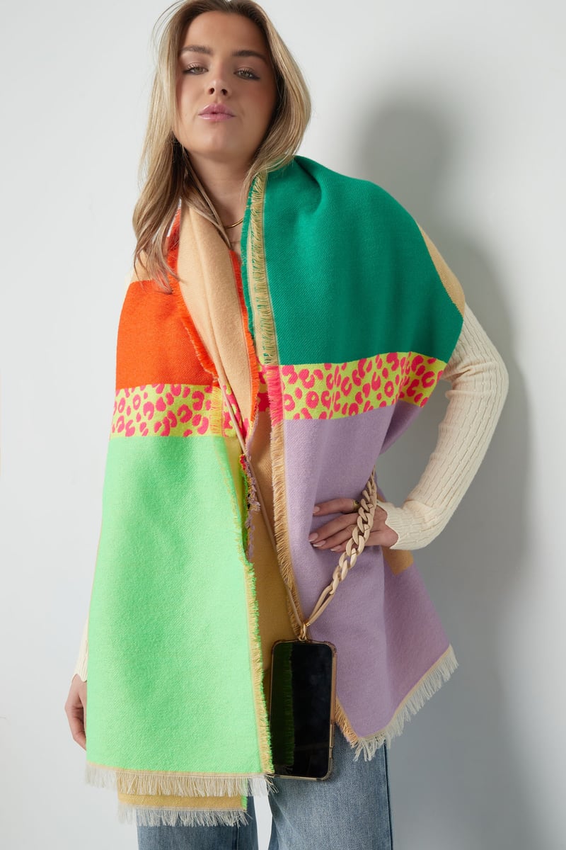 Geschakeld telefoonkoord - mint