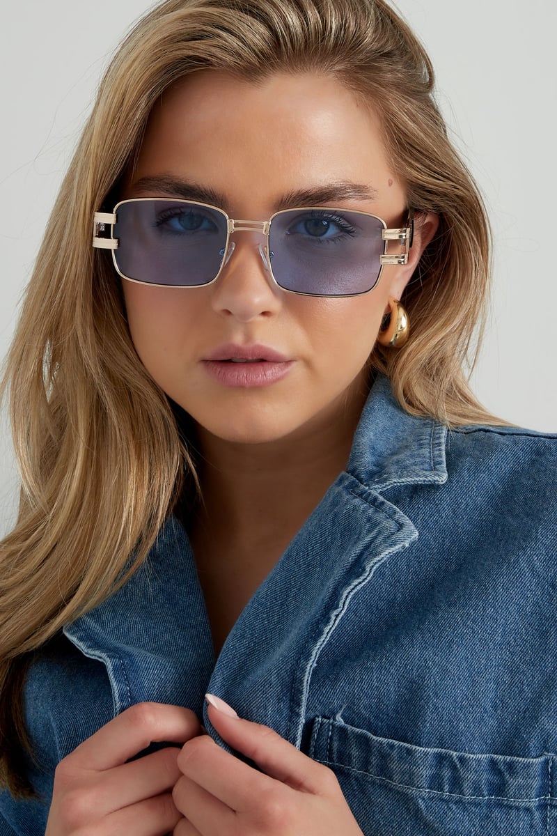 Zonnebril simple metal essential - bruin