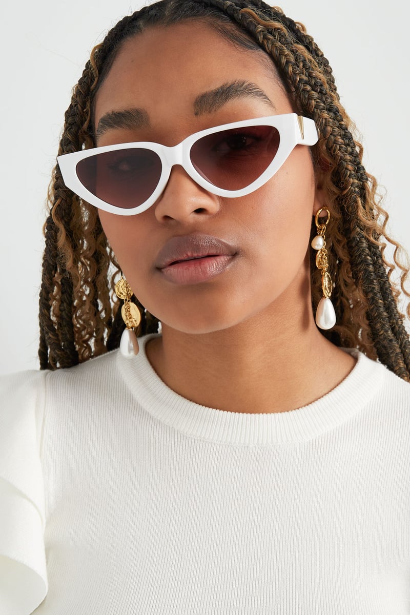 Zonnebril v statement - zwart