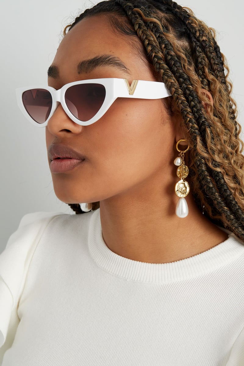 Zonnebril v statement - zwart