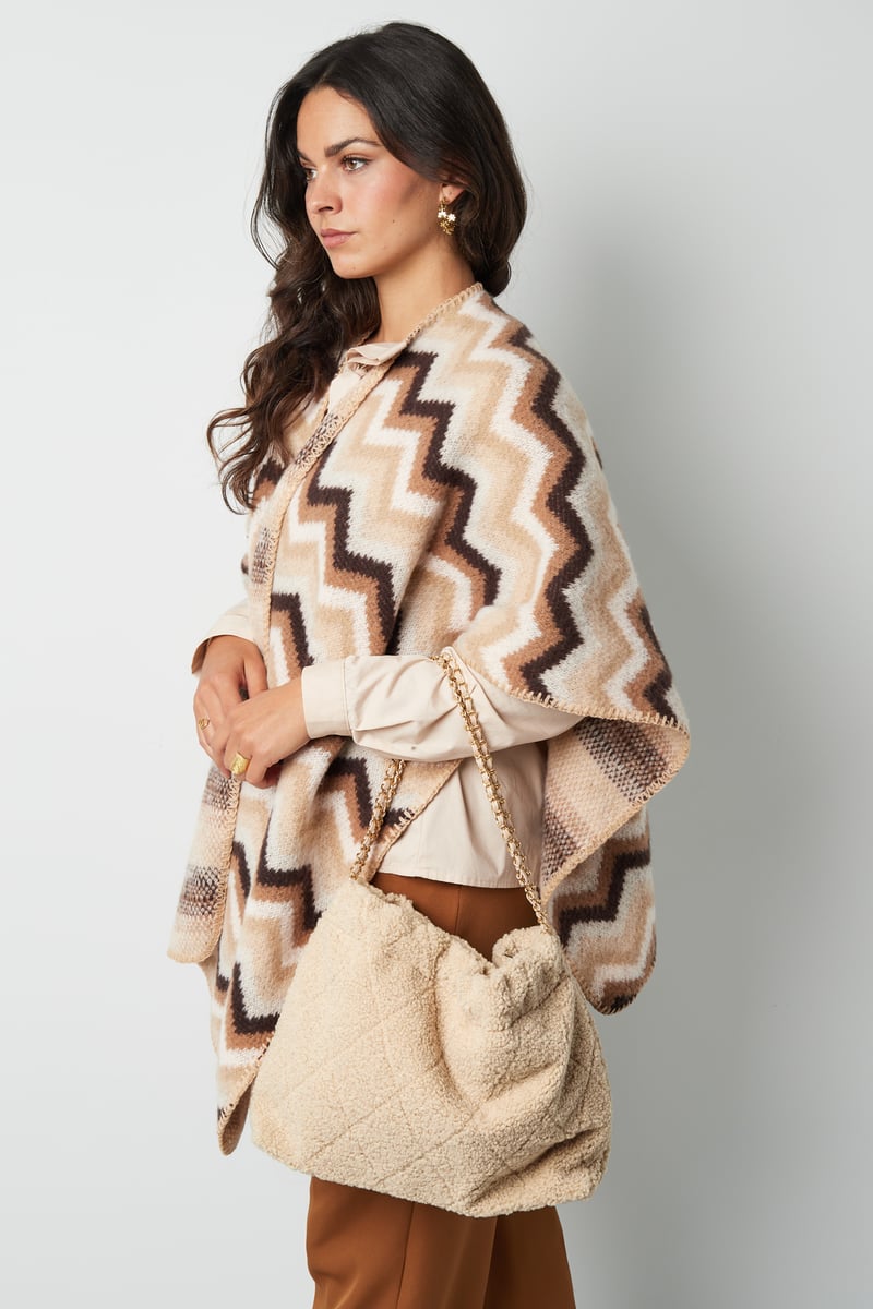 Soft touch tas - camel