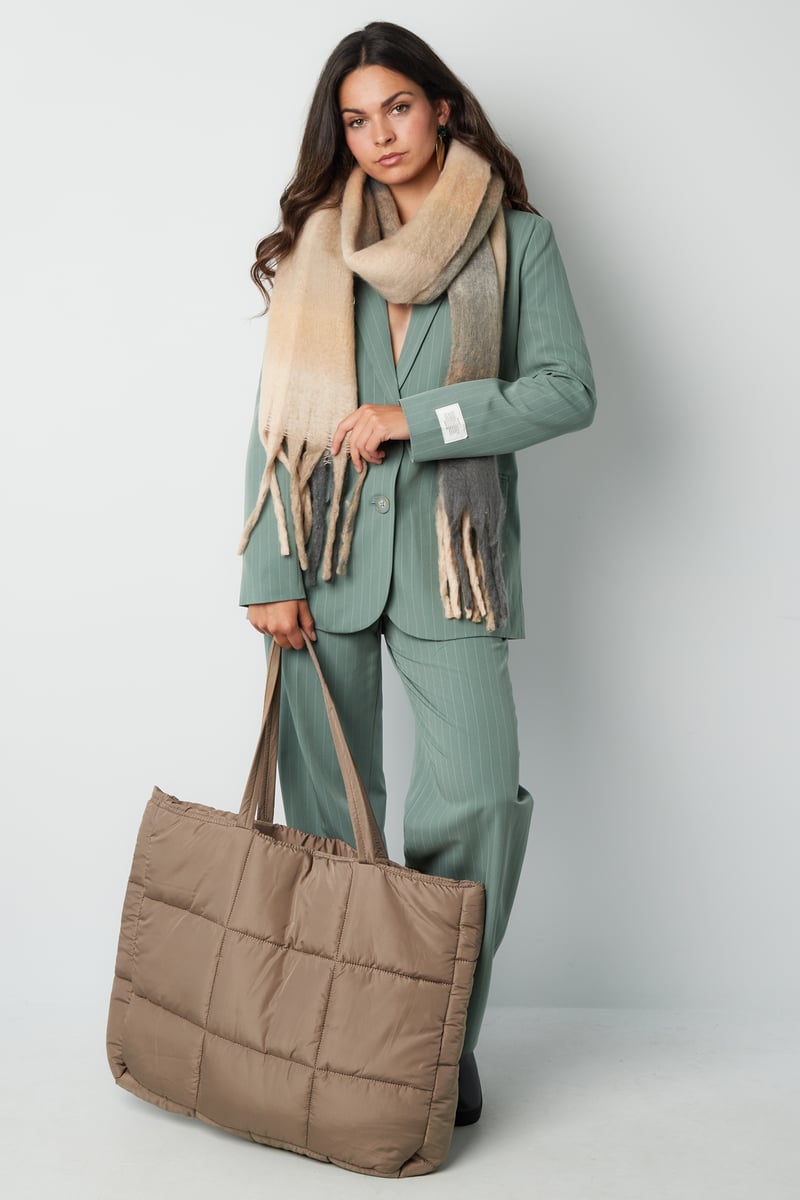 All day shopper tas - camel