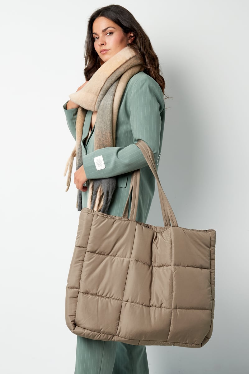 All day shopper tas - camel