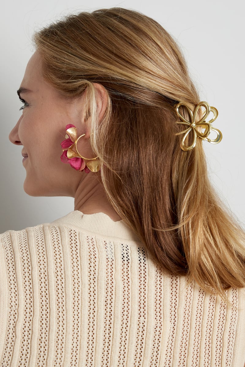 haarclip flower power