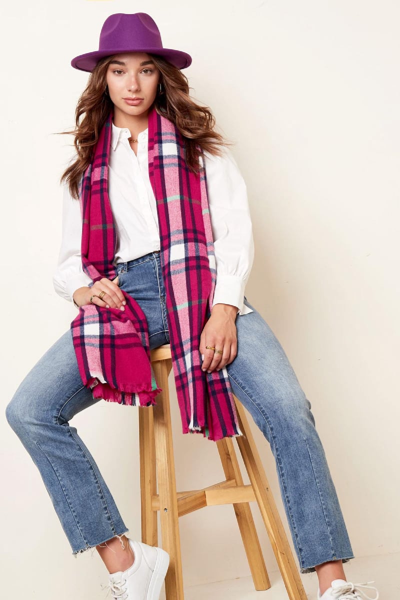 Fedora hoed rood Polyester