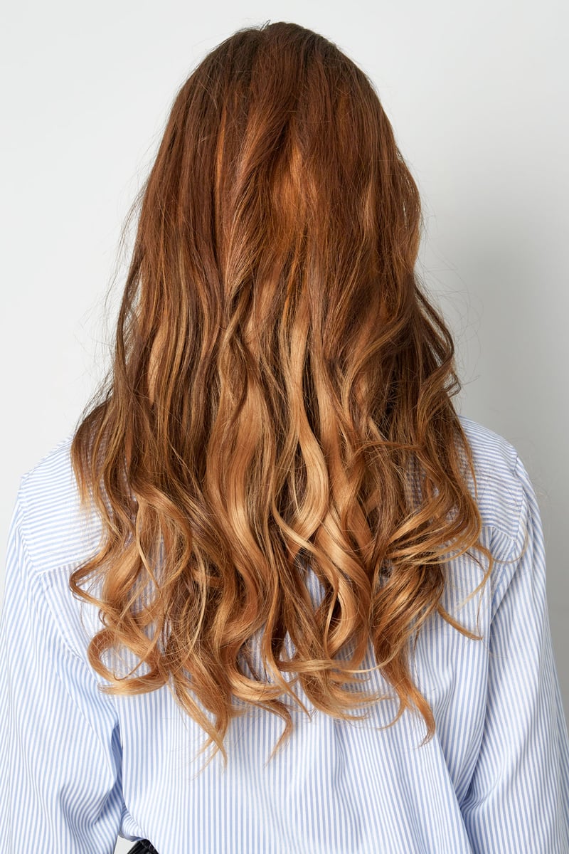 Clip in beach day - zwart / wit