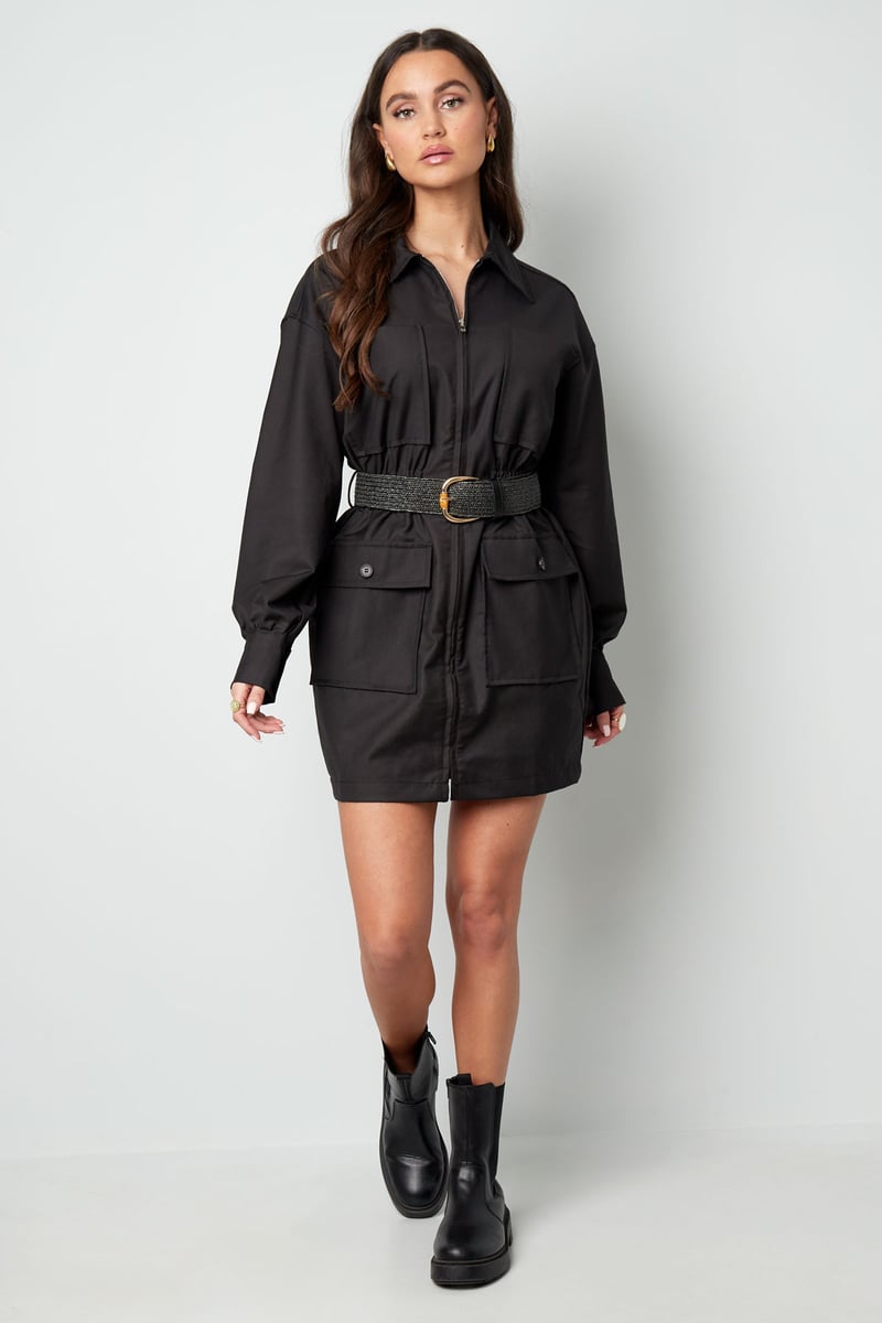 Playsuit met lange mouwen - gebroken wit 