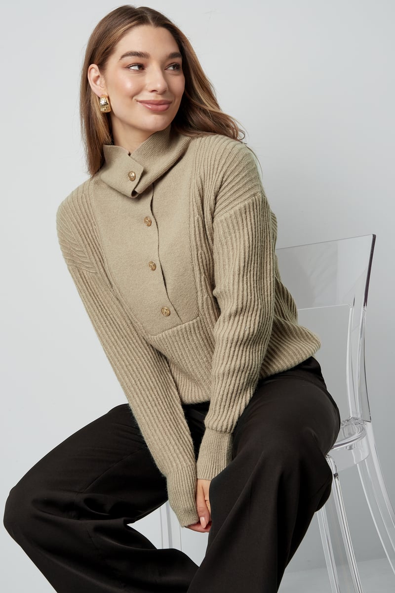 Easy Wear trui - camel