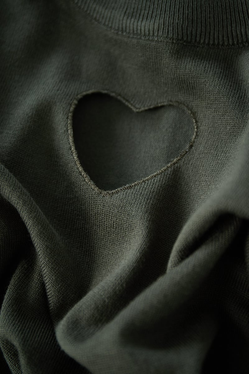 Forever in my heart trui - dark green 