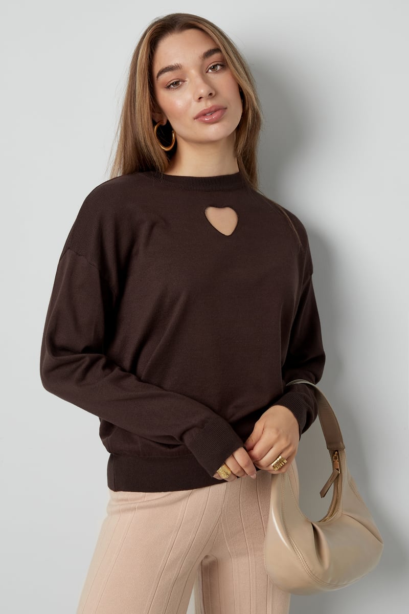 Forever in my heart trui - dark green 